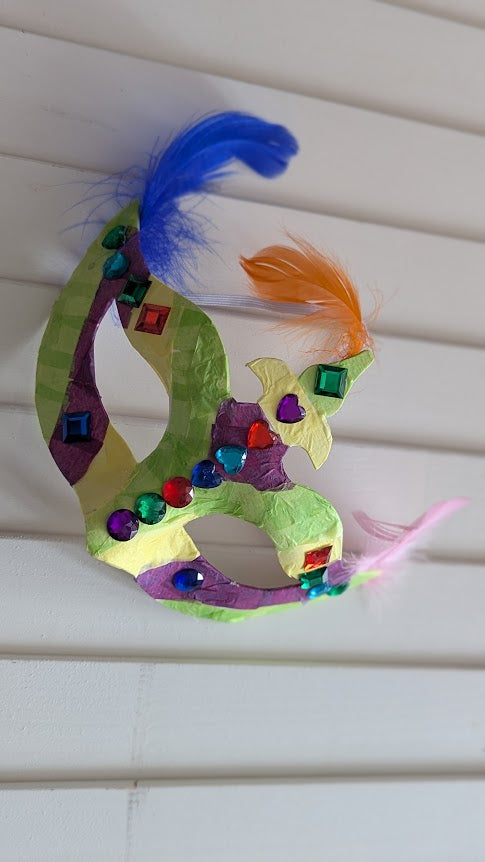 Decorative Mask ~ Mardi Gras style