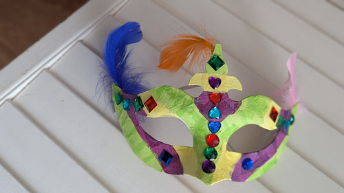Decorative Mask ~ Mardi Gras style